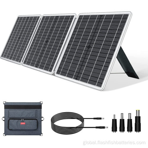 China Portable Monocrystalline Solar Panel For Camping Factory